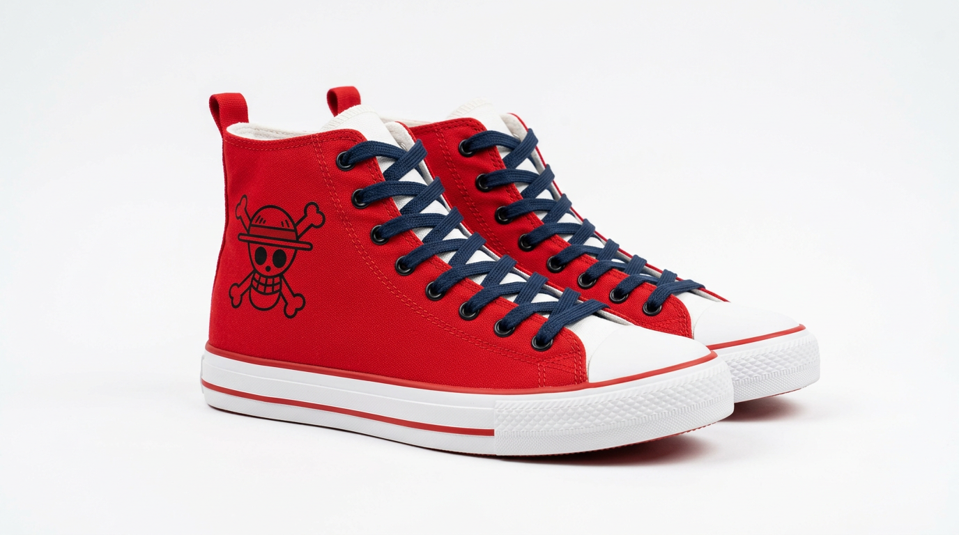 Sneakers aux couleurs de One Piece